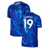 Chelsea Jadon Sancho #19 Fußballbekleidung Heimtrikot 2024-25 Kurzarm